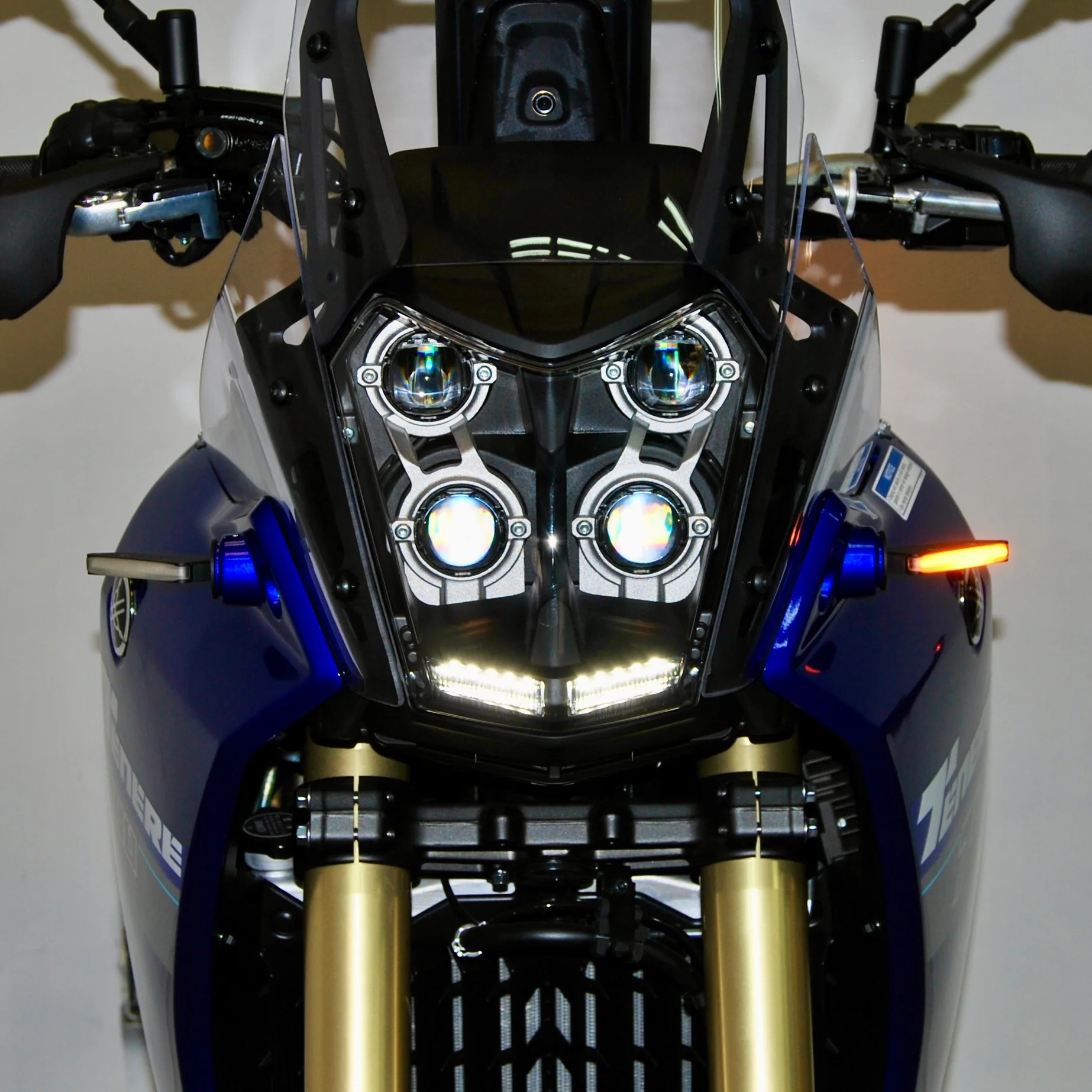 New Rage Cycles (NRC) Yamaha Tenere 700 Front Turn Signal Kit (2024+) New Rage Cycles (NRC) Yamaha Tenere 700 Front Turn Signal Kit (2024+)